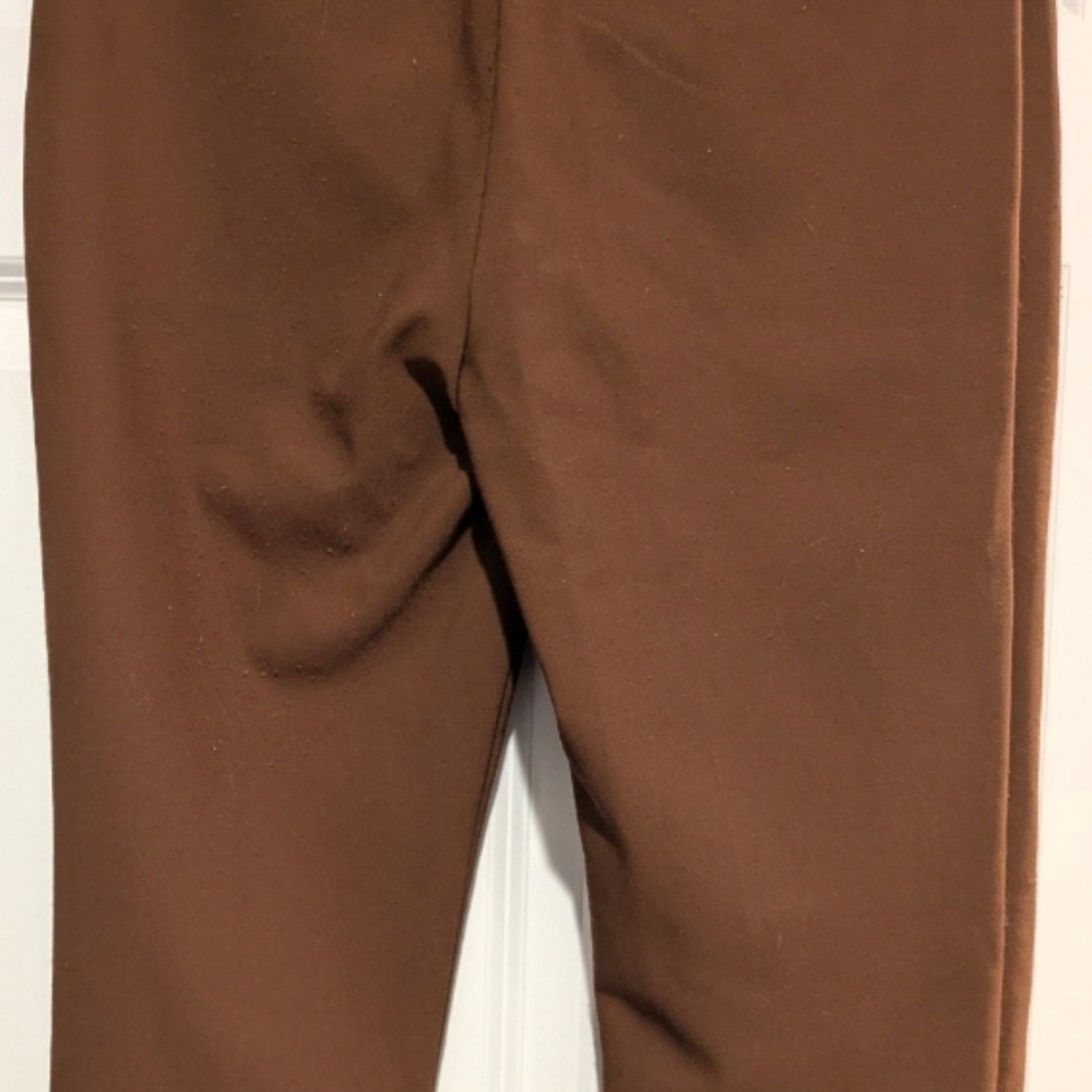 Rachel Zoe Pull On Slim Pants Copper Brown 6 - Picture 4 of 9